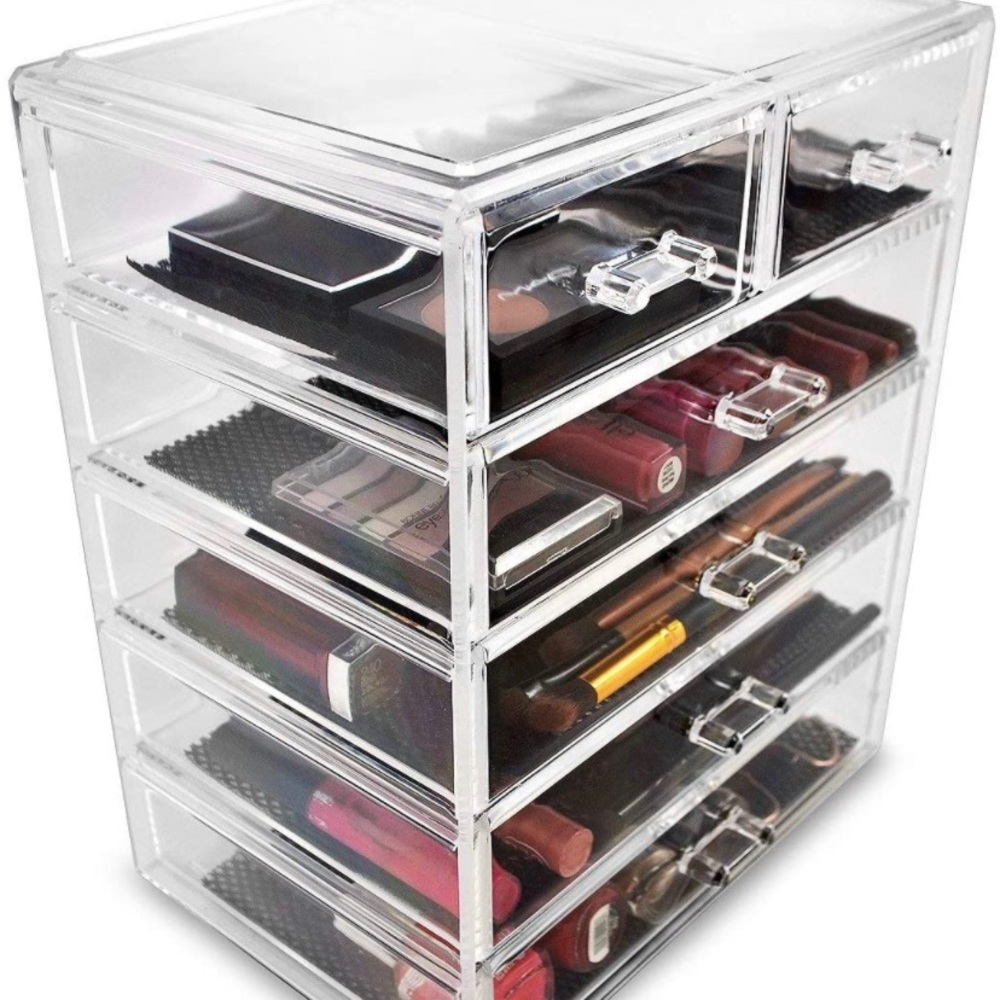 Acrylic drawer organizer